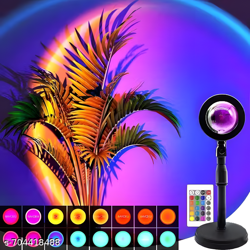 Rainbow Sunset Projection Lamp