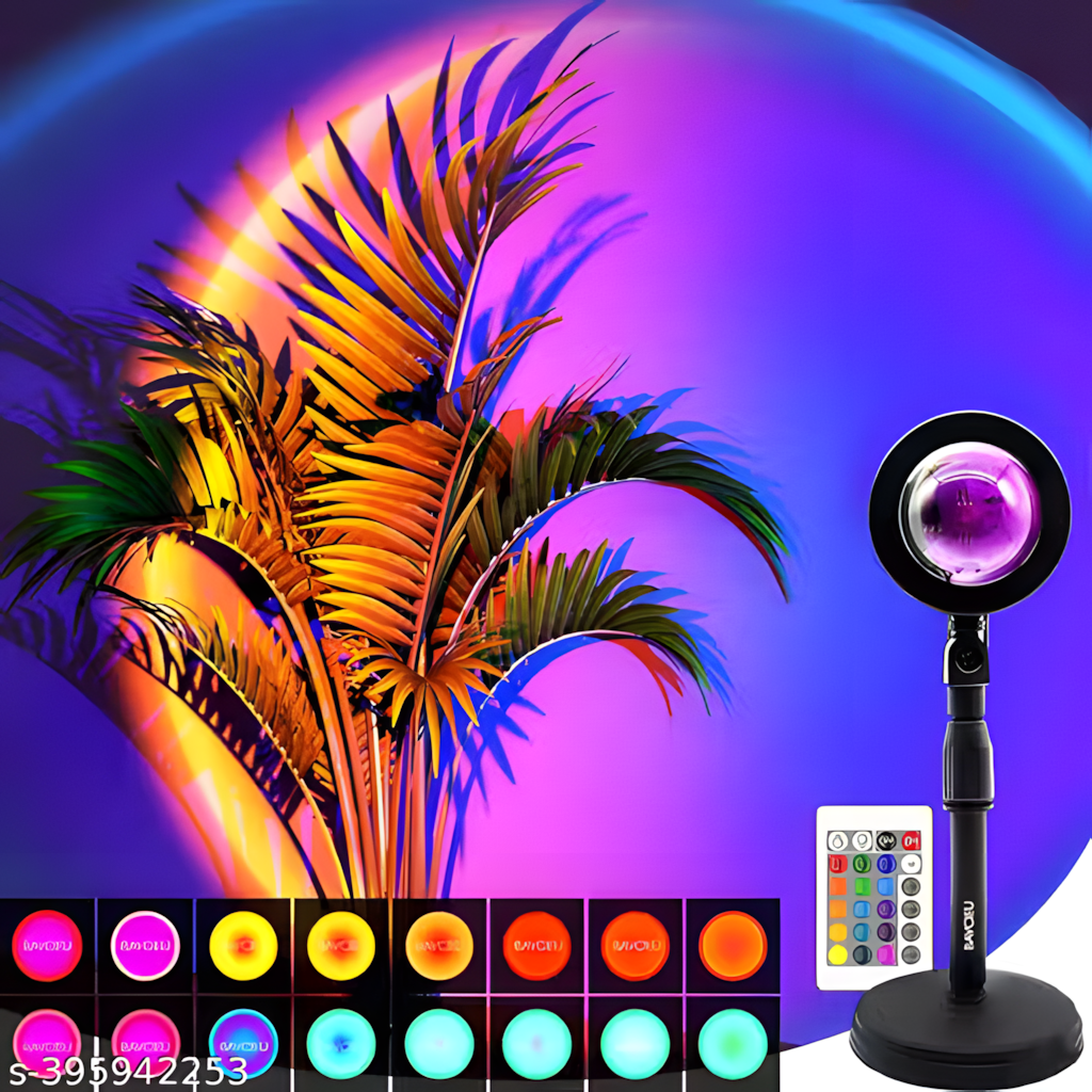 Rainbow Sunset Projection Lamp